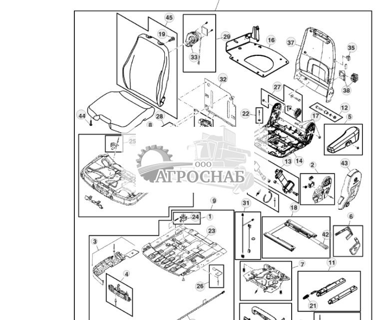 Верхняя часть сиденья водителя, кожа - ST805092 450.jpg